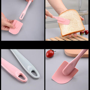 3pcs食品级硅胶烘焙工具套装柔性厨具刮铲糕点刷蛋糕奶油小工具 - Product Image 3