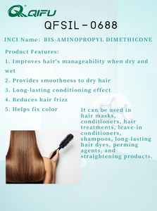 น้ำมันซิลิโคนอะมิโน QIFU BAPD สำหรับผลิตภัณฑ์ดูแลเส้นผม ให้บริการสูตรเฉพาะ ย้อม<span class=keywords><strong>ผม</strong></span>ดัดตรง - Product Image 2
