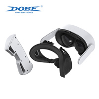 DOBE Compatible avec Meta Quest 3S, masque de refroidissement VR réglable, masque facial, masque pour les yeux, accessoires de jeu, livraison directe d'usine