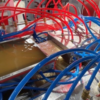 Machine de fabrication de panneaux muraux en PVC de 200-300 mm, extrudeuse de panneaux creux pour plafonds et murs, installation rapide en plastique
