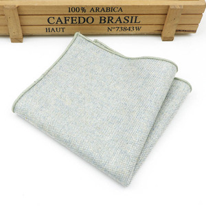 Phụ Kiện Trang Phục Ôm Dáng Chất Liệu Cotton, Khăn Tay Vuông Dáng Ôm, Màu Trơn, Hẹp - Product Image 6