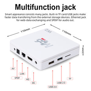 Tripsky-Dispositivo de <span class=keywords><strong>Tv</strong></span> inteligente M96W2, decodificador con Android 11, 5g, Amlogic S905, Wifi doble, <span class=keywords><strong>4K</strong></span>, HD, 4gb de ram - Product Image 4