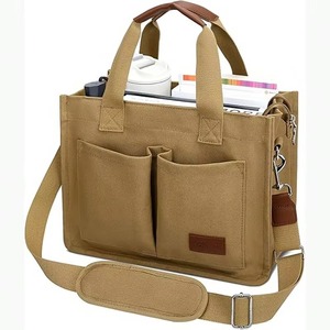Sac fourre-tout pour Bible gratuit pour femmes avec plusieurs poches / Grand sac pour Bible avec poche pour bouteille d'eau et bandoulière - Product Image 5