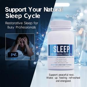 Complexe d'extrait d'Ashwagandha en capsules végétales pour le soutien du sommeil nocturne – En stock - Product Image 3