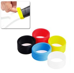Anneau d'étanchéité en silicone pour raquette de tennis, bande de maintien pour poignée, anneau absorbant la transpiration, anneau de fixation - Product Image 1
