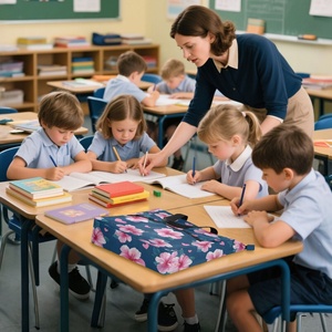 New Arrival Custom Hawaii Tropical Flower Book Bag Fashion Shoulder Bags Large Capacity Handbag for Book Class <b>Knapsack</b> - Product Image 4