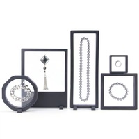 Boîte de présentation suspendue transparente en PE pour bijoux, emballage de films, boîtes à bagues, fabricant premium