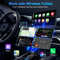 Adaptador Inalámbrico CarPlay 2026 2 en 1, Dongle de Cableado a Inalámbrico para Teléfonos Apple y Android, Plug and Play, Accesorio Universal para Auto