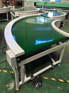 Low Price PVC PU Rubber <strong>Belt</strong> Turn <strong>Conveyor</strong> 90 Degree 180 Degree Custom Radius For Food Industry - Product Image 5