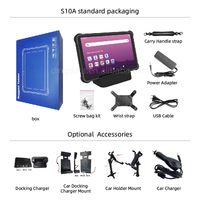 Tablet PC Industrial Resistente de 10.1 Pulgadas con Android 15, Certificación GMS, Estación de Acoplamiento y Múltiples Funciones Opcionales