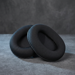Coussinets d'écouteurs hybrides en cuir protéiné et tissu maillé pour Razer BlackShark V1, housses de coussinets d'écouteurs BlackShark première génération - Product Image 5