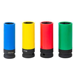 ZHCY Colored <b>Socket</b> Wrench Set <b>17mm</b> 18mm Hexagon Chrome Plated For Tire Repair Tools - Product Image 1