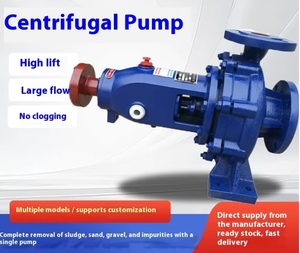 Pompe centrifuge industrielle horizontale diesel haute pression 5,5 kW pour eau claire, efficace pour l'irrigation des terres agricoles, OEM - Product Image 5