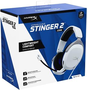 Hyper X <span class=keywords><strong>Cloud</strong></span> Stinger 2 <span class=keywords><strong>Core</strong></span> ชุดหูฟังสําหรับเล่นเกมแบบครอบหูน้ําหนักเบาสําหรับชุดหูฟัง PlayStation พร้อมไมโครโฟน - Product Image 1