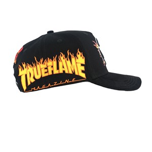 Casquette en coton personnalisée avec broderie et impression sérigraphique à 5 panneaux TCAP Chine - Product Image 3