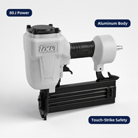 ST64 Pistol Paku Pneumatik Aluminium Tugas Berat T-Nail Gun Concrete Nailer OEM 360 Tembakan/Menit Garansi 1 Tahun untuk Pekerjaan Kayu dan Pelapisan