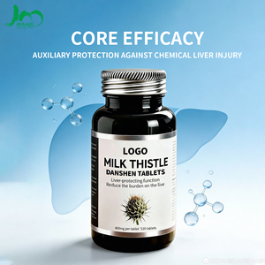 Comprimés de chardon-marie biologique pour le soutien du foie 400 mg Détoxification naturelle du foie pour les buveurs et les travailleurs de nuit - Product Image 2