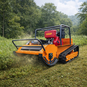 Factory Price 800mm 1000mm 1200mm Gasoline Engine <strong>Flail</strong> Lawn <strong>Mower</strong> Crawler <strong>Flail</strong> <strong>Remote</strong> Lawn <strong>Mower</strong> With CE Certificate - Product Image 1