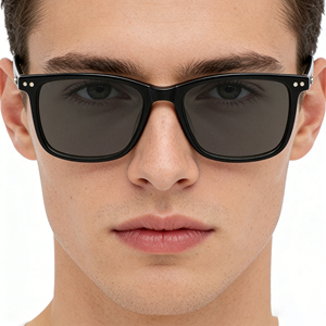 थोक उच्च अंत लक्जरी फैशन ब्लू-लाइट ब्लॉकर आंखों का चश्मा 'एसीटेट धूप का चश्मा, टैक ध्रुवीकृत लेंस कस्टम ओएम यूनिसेक्स - Product Image 3