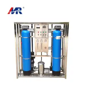 MR marca 2 T/H ro Tanques de tratamento de água industrial FRP Purificador de água por Osmose Reversa estação de tratamento