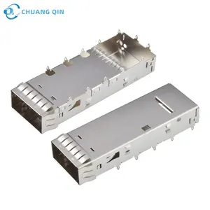 Conector de fibra óptica de Puerto QSFP Cage 14 GB/S QSFP