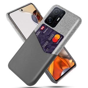 Per <span class=keywords><strong>Redmi</strong></span> Note <span class=keywords><strong>11</strong></span> <span class=keywords><strong>Pro</strong></span> custodia posteriore con supporto per Slot per schede in tessuto sottile in pelle per Xiaomi 12 <span class=keywords><strong>Pro</strong></span> Ultra 11t - Product Image 3