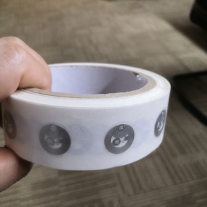 Dia18mm tương thích HF 213 chip <span class=keywords><strong>Mini</strong></span> Sticker <span class=keywords><strong>NFC</strong></span> Tag nhãn ướt Inlay - Product Image 3