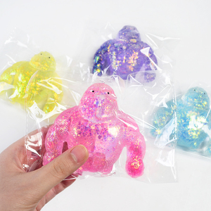 Vente en gros Nouveauté 2026 Jouets Squishy en forme d'animal Gorille, Jouets anti-stress doux en maltose pour étudiants et adultes - Product Image 4