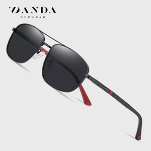 DANDA Men Polarized Sunglasses Square Frame UV400 <b>Driving</b> <b>Glasses</b> 6313 - Product Image 1