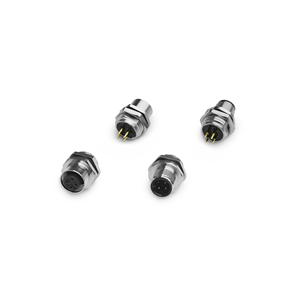 Nhà Máy M12 hàn loại bảng điều khiển gắn kết/PCB Plug-in Loại kết nối ổ cắm nam nữ 4-pin không thấm nước IP67 Thông tư kết nối - Product Image 6