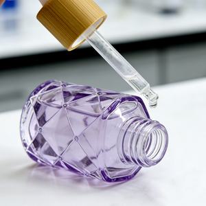 Custom Luxury 10ml Refillable Essential Oil <b>Bottle</b> Transparent Bamboo <b>Dropper</b> <b>Bottle</b> for Serum Skincare Oil - Product Image 3
