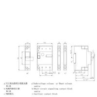 Módulo de Interruptor de Protección de Motor 3MV8100-1NK00, MCB de Control Industrial para Automatización de Programación PLC