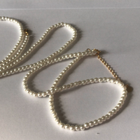 Collier ras du cou en laiton plaqué or, personnalisé, 18K 14K, imitation de perle, offre spéciale