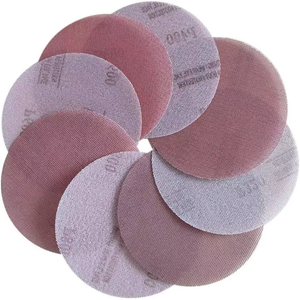 Disponibili 250 Pezzi Dischi Abrasivi a Rete <span class=keywords><strong>per</strong></span> Cartongesso da 225mm con <span class=keywords><strong>Velcro</strong></span>, Grana 80/120/150/180, Tampone Abrasivo <span class=keywords><strong>per</strong></span> <span class=keywords><strong>Levigatrice</strong></span> <span class=keywords><strong>per</strong></span> Cartongesso Senza Polvere - Product Image 2