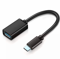 Câble d'extension OTG USB-C femelle vers USB-C WISESIR 3-en-1 USB 3.1 vers 3.0 avec blindage tressé pour ordinateur et tablette