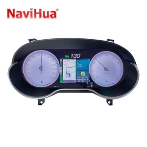 Navihua Nouveau design de tableau de bord numérique, compteur de vitesse automatique, écran LCD de voiture, système Linux avec Carplay pour Benz a CLA GLA 2013-2019 - Product Image 1