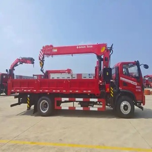 Grúa montada en camión, pluma telescópica, pluma articulada, sistema hidráulico, capacidad de elevación, vehículo de ingeniería especial - Product Image 4