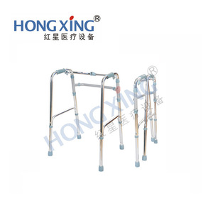 Déambulateur en acier inoxydable Hongxing pour personnes âgées, dispositif d'aide à la marche pour la réadaptation, aide à la marche à quatre roues - Product Image 1