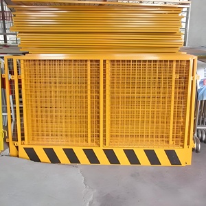 Clôture de sécurité de chantier temporaire 1800x1200mm, <span class=keywords><strong>maille</strong></span> <span class=keywords><strong>50x50</strong></span>, tube 20x20, haute visibilité pour la sécurité des zones de travail et le contrôle des foules - Product Image 5