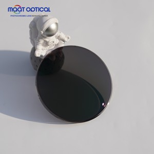 제조사 <span class=keywords><strong>1</strong></span>.<span class=keywords><strong>60</strong></span> MR-8 투피스 비구면 스핀 코트 클리어 마감 베이스 포토크로믹 렌즈 (UV410 차단 SHMC) - Product Image 1