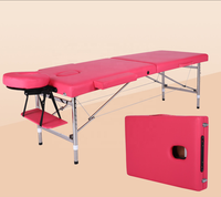 Table de massage pliable en éponge haute densité, salon de beauté, clinique et hôpital, salon, lit de beauté multifonctionnel