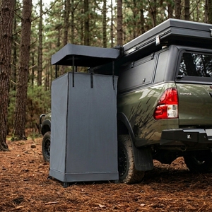 Salle de bain privée dissimulée pour tente de toit, peut servir de toilettes, idéale pour le camping en voiture, camion, SUV <span class=keywords><strong>et</strong></span> fourgonnette - Product Image 2