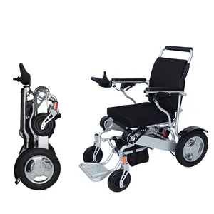 Silla de Ruedas motorizada para discapacitados, equipo de asistencia sanitaria, fácil transporte, portátil, más ligero y popular
