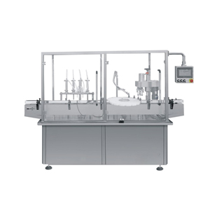 PLC Hệ thống điều khiển tự động rót chai đóng nắp dòng nước Máy rót chai - Product Image 2