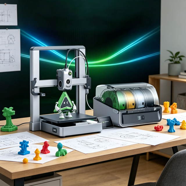 Creality Hi 3d Printer Multi Colour 3d Printer Abs Plastic Fdm 3d Printer Desktop Mini 260x260x300mm