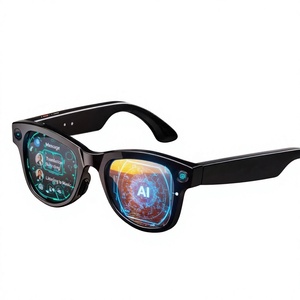 New 8MP Camera Smart AI <b>Glasses</b> 3600mAh Charging <b>Case</b> Power Bank 1080P HD Camera ChatGPT 32GB Translation Video Sunglasses - Product Image 1