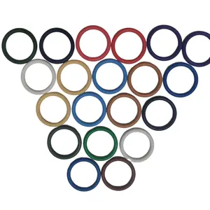 Round Nylon Seal Custom Round Flat Hard Plastic Snap Nylon O Rings For Hydraulic Cylinder Seals / Gasket / Washer