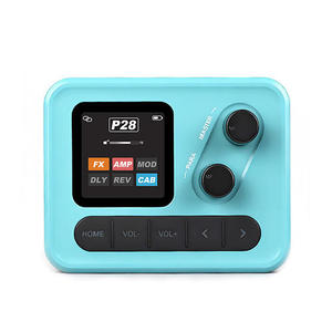 Pédale de guitare multi-effets avec effets de réverbération, chorus, delay, enregistrement OTG, processeur d'effets pour guitare live et studio - Product Image 1