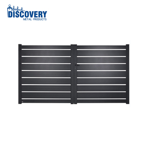 Gris <span class=keywords><strong>anthracite</strong></span> <span class=keywords><strong>portillon</strong></span> clôture de aluminium - Product Image 3