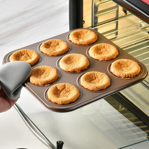 Teglia da Forno Antiaderente in Acciaio al Carbonio a 9 Cavità a Forma di Animale, Utensile per Dolci, Offerta Speciale - Product Image 3